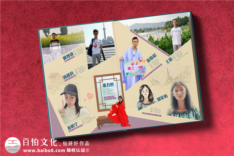 畢業(yè)相冊制作-常見的畢業(yè)相冊制作方式選擇原創(chuàng)定制設(shè)計第3張-宣傳畫冊,紀(jì)念冊設(shè)計制作-價格費用,文案模板,印刷裝訂,尺寸大小