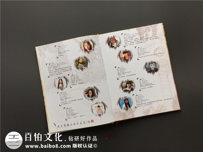 大學(xué)同學(xué)畢業(yè)相冊制作-記錄校園難忘的同學(xué)故事第4張-宣傳畫冊,紀(jì)念冊設(shè)計(jì)制作-價(jià)格費(fèi)用,文案模板,印刷裝訂,尺寸大小
