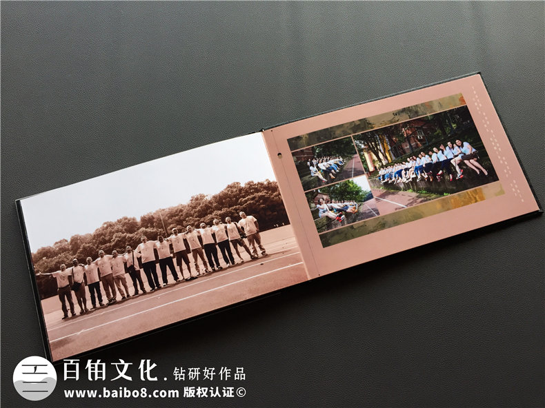 畢業(yè)十周年同學聚會紀念冊做成水晶相冊好看么?歐美風格同學錄案例