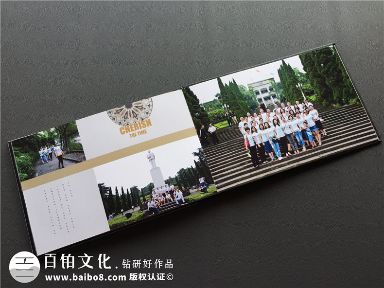 畢業(yè)十周年同學聚會紀念冊做成水晶相冊好看么?歐美風格同學錄案例