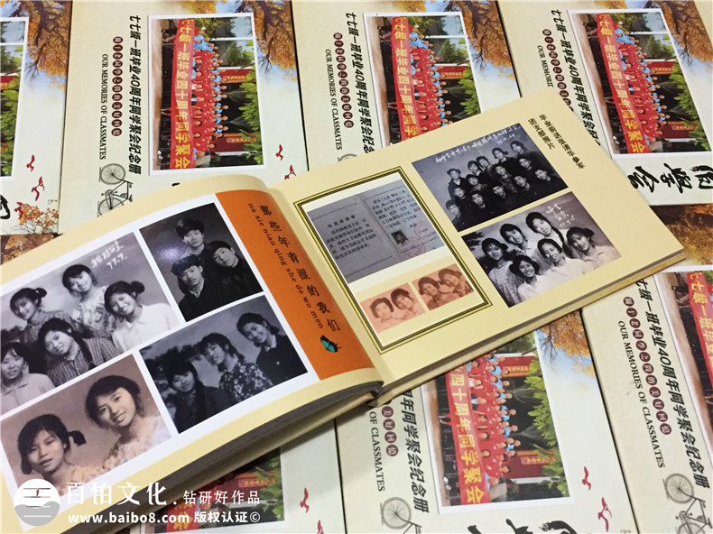 白沙民高畢業(yè)40周年同學聚會紀念相冊定制-通訊