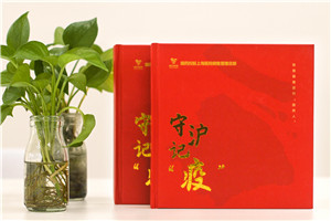 抗疫紀念畫冊設(shè)計-單位抗擊疫情志愿者事跡宣傳圖冊影集