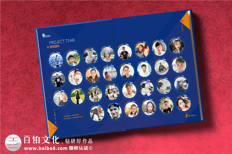 五周年紀(jì)念冊-企業(yè)發(fā)展回憶錄設(shè)計制作