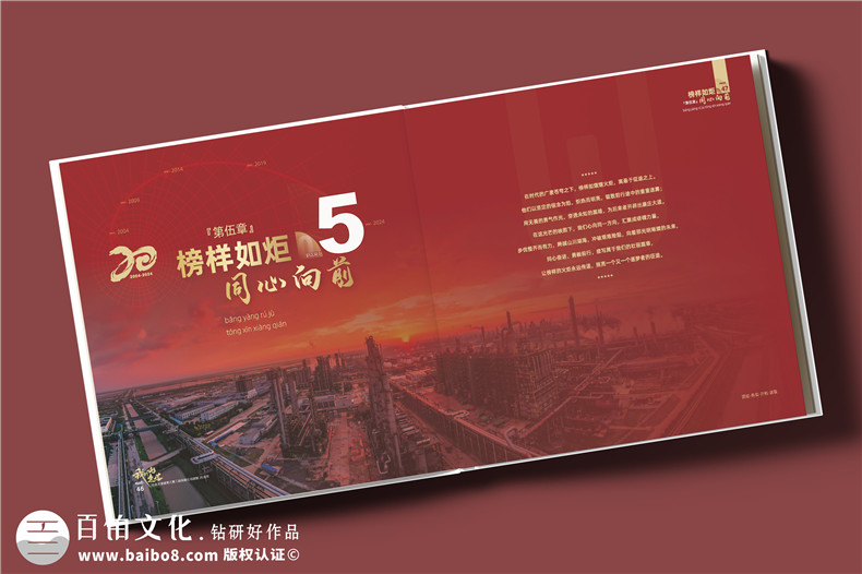 化工企業(yè)20周年紀(jì)念冊(cè)設(shè)計(jì)定制--鐫刻輝煌,展望未來?