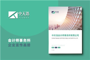 會計師事務所宣傳冊設計怎么做-審計咨詢公司簡介畫冊制作案例