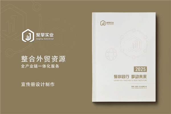 外貿(mào)企業(yè)宣傳冊-供應鏈服務實業(yè)公司畫冊設計