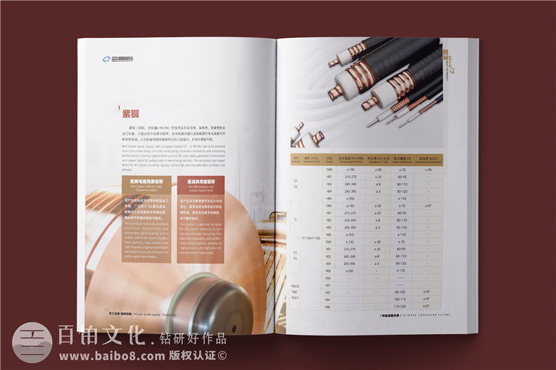 銅材產(chǎn)品宣傳冊設(shè)計-銅業(yè)公司畫冊簡介樣本定制