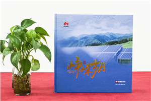 華為離職員工紀念冊-工作記錄相冊設(shè)計樣冊