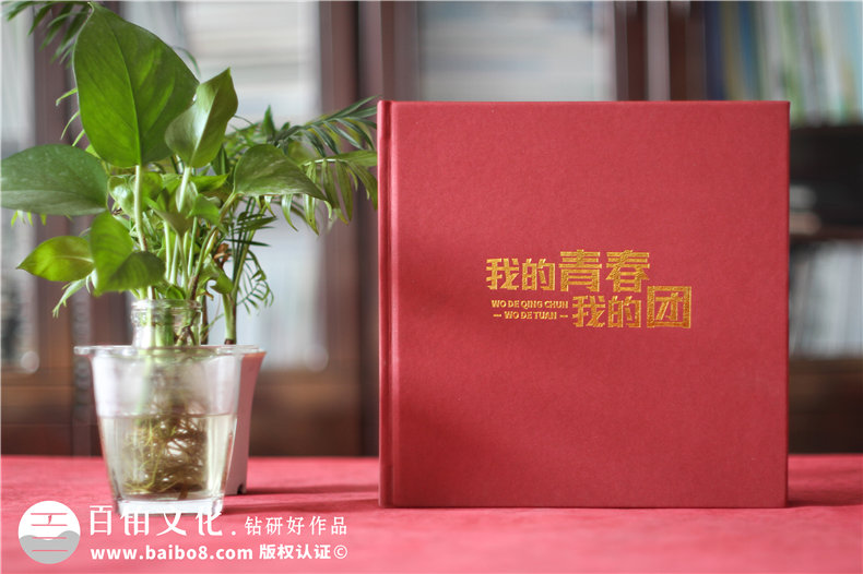共青團委領導調走紀念相冊-黨委系統(tǒng)送別黨員影集照片書冊禮品定制