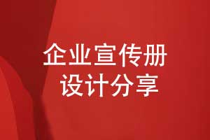 企業(yè)宣傳冊設(shè)計(jì)-重點(diǎn)在方案策劃與產(chǎn)品推廣
